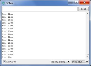 serial monitor