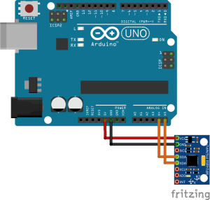 MPU-6050FritzingBreadboard