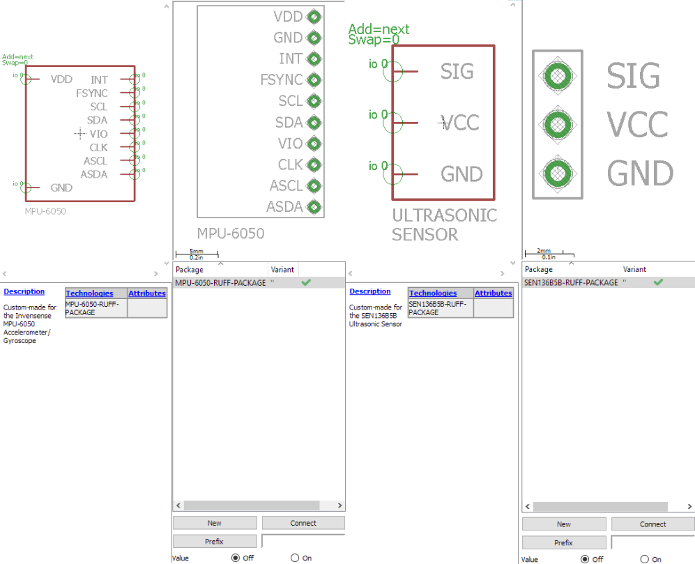 fritzing custom part