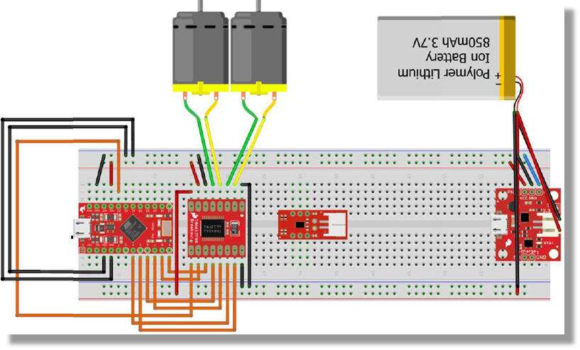 add part to fritzing library dfmotor